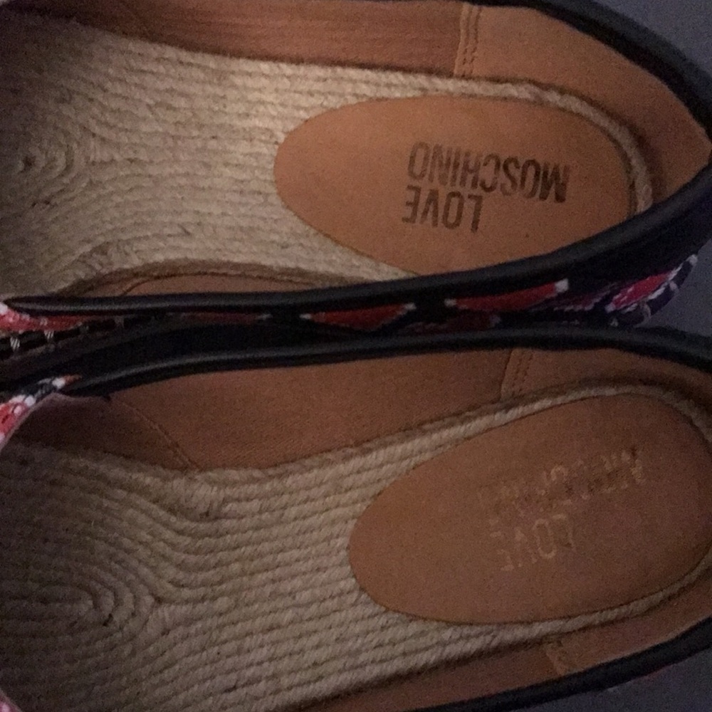 Moschino size 7 espadrille new - Picture 4 of 4